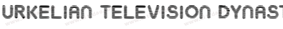Urkelian Television Dynasty字体转换